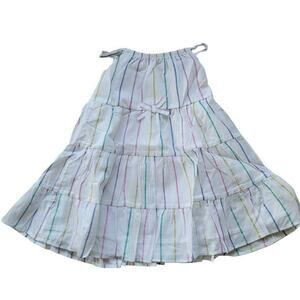Wonder Nation Rainbow Stripe Summer Dress